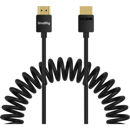 SMALLRIG 4963 COILED HDMI DATA CABLE A TO A 4963