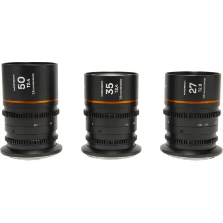 LAOWA NANOMORPHS35 PRIME3-LENSBUNDLE (27MM, 35MM, 50MM) (AMBER) - CANON RF VE273550RFA