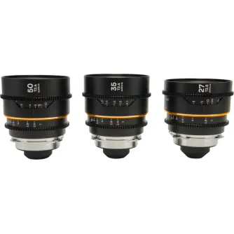 CINEMA Объективы - LAOWA NANOMORPHS35 PRIME3-LENSBUNDLE (27MM, 35MM, 50MM) (AMBER) - ARRI PL/CANON EF VE273550PLEFA - быстрый заказ от производителя