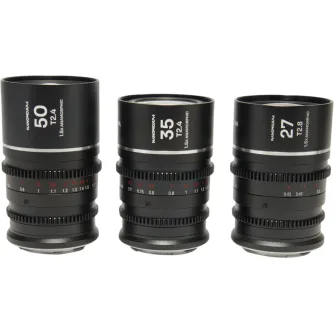 CINEMA objektīvi - LAOWA NANOMORPHS35 PRIME3-LENSBUNDLE (27MM, 35MM, 50MM) (SILVER) - CANON RF VE273550RFS - ātri pasūtīt no ražotāja
