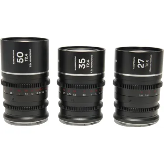 CINEMA objektīvi - LAOWA NANOMORPHS35 PRIME3-LENSBUNDLE (27MM, 35MM, 50MM) (SILVER) - NIKON Z VE273550NZS - ātri pasūtīt no ražotāja