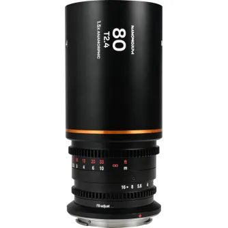 CINEMA objektīvi - LAOWANANOMORPH80MMT2.41.5XS35 (AMBER) - CANON RF VE8024RFA - ātri pasūtīt no ražotāja