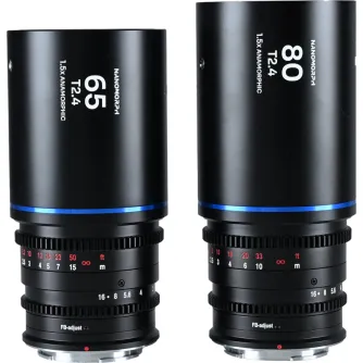CINEMA Video Lenses - LAOWA NANOMORPHS35 PRIME2-LENSBUNDLE (65MM,80MM) (BLUE) - SONY E VE6580SEB - quick order from manufacturer