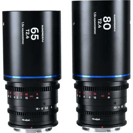 LAOWA NANOMORPHS35 PRIME2-LENSBUNDLE (65MM,80MM) (BLUE) - SONY E VE6580SEB