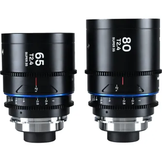 CINEMA Объективы - LAOWA NANOMORPHS35 PRIME2-LENSBUNDLE (65MM,80MM) (BLUE) - ARRI PL/CANON EF VE6580PLEFB - быстрый заказ от производителя