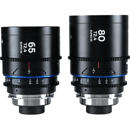 LAOWA NANOMORPHS35 PRIME2-LENSBUNDLE (65MM,80MM) (BLUE) - ARRI PL/CANON EF VE6580PLEFB