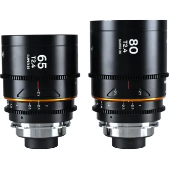 CINEMA Объективы - LAOWA NANOMORPHS35 PRIME2-LENSBUNDLE (65MM,80MM) (AMBER) - ARRI PL/CANON EF VE6580PLEFA - быстрый заказ от производителя