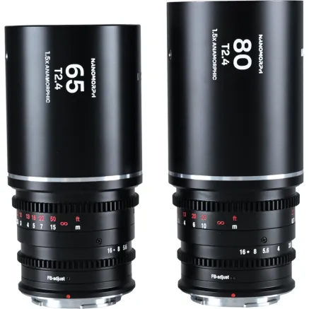 LAOWA NANOMORPHS35 PRIME2-LENSBUNDLE (65MM,80MM) (SILVER) - CANON RF VE6580RFS