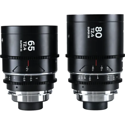 LAOWA NANOMORPHS35 PRIME2-LENSBUNDLE (65MM,80MM) (SILVER) - ARRI PL/CANON EF VE6580PLEFS