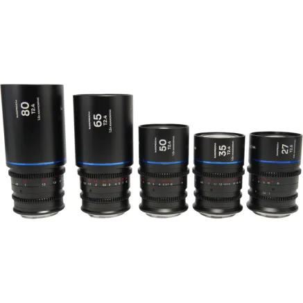 LAOWA NANOMORPHS35 PRIME5-LENSBUNDLE (27+35+50+65+80MM) BLUE - CANON RF VE2735506580RFB