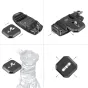 Statīvu aksesuāri - SMALLRIG 5053 CAMERA CLIP WITH QUICK RELEASE MOUNT PLATE KIT 5053 - ātri pasūtīt no ražotāja