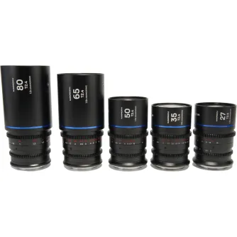 CINEMA Объективы - LAOWA NANOMORPHS35 PRIME5-LENSBUNDLE (27+35+50+65+80MM) BLUE - L MOUNT VE2735506580LB - быстрый заказ от производителя