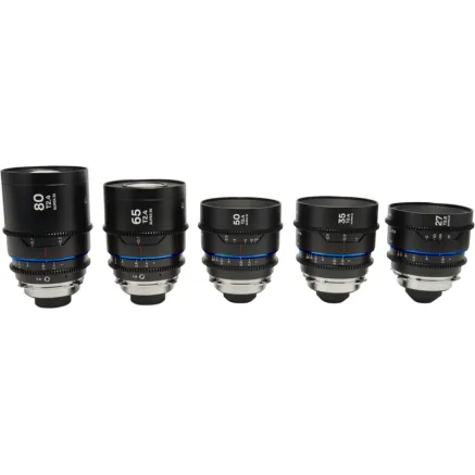 LAOWA NANOMORPHS35 PRIME5-LENSBUNDLE (27+35+50+65+80MM) BLUE - ARRI PL/CANON EF VE2735506580PLEFB
