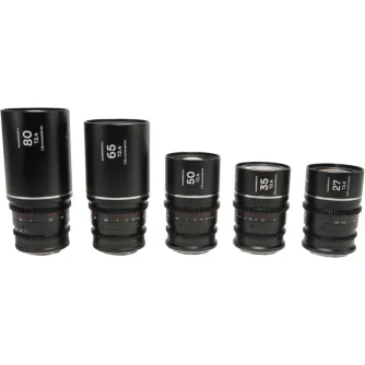 CINEMA Video Lenses - LAOWA NANOMORPHS35 PRIME5-LENSBUNDLE (27+35+50+65+80MM) SILVER - CANON RF VE2735506580RFS - quick order from manufacturer