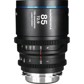 CINEMA Объективы - LAOWA NANOMORPH LF 85MM T2.9 1.5X (BLUE) - ARRI PL/CANON EF VE8529PLEFB - быстрый заказ от производителя