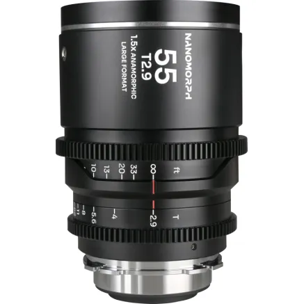 LAOWA NANOMORPH LF 55MM T2.9 1.5X (SILVER) - ARRI PL/CANON EF VE5529PLEFS