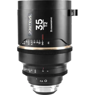 CINEMA Video Lenses - LAOWA PROTEUS 2X ANAMORPHIC 35MM T2 - AMBER - ARRI PL/CANON EF VE3520PLEFAM - quick order from manufacturer