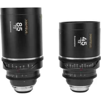 CINEMA objektīvi - LAOWA PROTEUS 2X ANAMORPHIC 2-LENS BUNDLE SET B (45MM, 85MM) - SILVER - ARRI PL/CANON EF VE4585PLEFSM - ātri pasūtīt no ražotāja