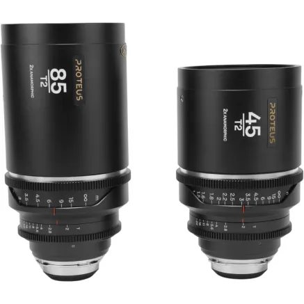 LAOWA PROTEUS 2X ANAMORPHIC 2-LENS BUNDLE SET B (45MM, 85MM) - SILVER - ARRI PL/CANON EF VE4585PLEFSM
