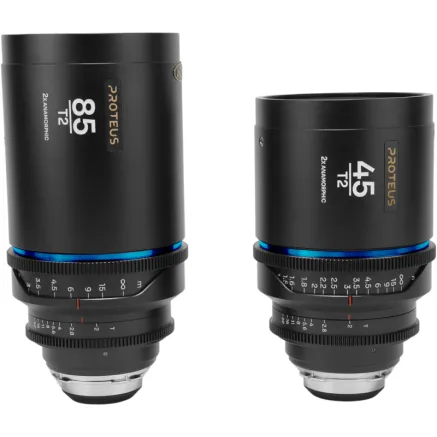 LAOWA PROTEUS 2X ANAMORPHIC 2-LENS BUNDLE SET B (45MM, 85MM) - BLUE - ARRI PL/CANON EF VE4585PLEFBM