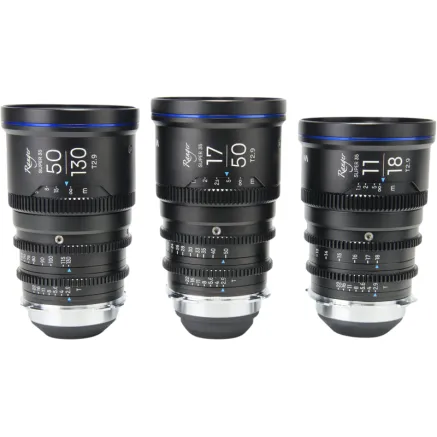 LAOWA RANGER S35 (11-18MM, 17-50MM, 50-130MM) CINE LENS - 3 LENS BUNDLE - ARRI PL RAN111750BPL