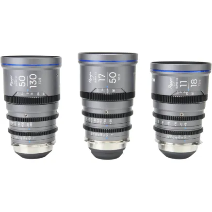 LAOWA RANGER S35 LITE (11-18MM, 17-50MM, 50-130MM) CINE LENS - 3 LENS BUNDLE - ARRI PL RANL111750BPL