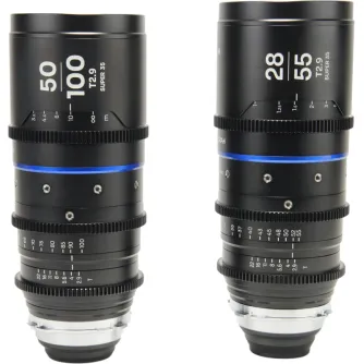 CINEMA Video Lenses - LAOWA NANOMORPH S35 ZOOM 2-LENSBUNDLE (28-55MM, 50-100MM) (BLUE) - ARRI PL VE2850BPLB - quick order from manufacturer