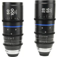 CINEMA Video Lenses - LAOWA NANOMORPH S35 ZOOM 2-LENSBUNDLE (28-55MM, 50-100MM) (BLUE) - ARRI PL VE2850BPLB - quick order from manufacturerCINEMA Video Lenses - LAOWA NANOMORPH S35 ZOOM 2-LENSBUNDLE (28-55MM, 50-100MM) (BLUE) - ARRI PL VE2850BPLB - quick order from manufacturer