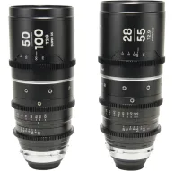 CINEMA Video Lenses - LAOWA NANOMORPH S35 ZOOM 2-LENSBUNDLE (28-55MM, 50-100MM) (SILVER) - ARRI PL VE2850BPLS - quick order from manufacturerCINEMA Video Lenses - LAOWA NANOMORPH S35 ZOOM 2-LENSBUNDLE (28-55MM, 50-100MM) (SILVER) - ARRI PL VE2850BPLS - quick order from manufacturer