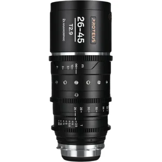 CINEMA Video Lenses - LAOWA PROTEUS ZOOM 2X ANAMORPHIC 26-45MM T2.9 - SILVER - ARRI PL/CANON EF VE2645ZOOMPLEFSM - quick order from manufacturer