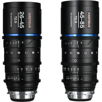 CINEMA objektīvi - LAOWA PROTEUS ZOOM 2X ANAMORPHIC 2-LENS BUNDLE (26-45MM, 45-85MM) - AMBER - ARRI PL/CANON EF VE2645ZOOMBPLEFAM - ātri pasūtīt no ražotāja