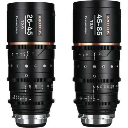 LAOWA PROTEUS ZOOM 2X ANAMORPHIC 2-LENS BUNDLE (26-45MM, 45-85MM) - BLUE - ARRI PL/CANON EF VE2645ZOOMBPLEFBM