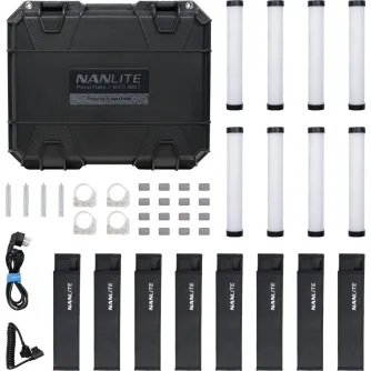 Light Wands Led Tubes - NANLITE PAVOTUBE II 6XR 8 LIGHT KIT PAVOTUBE II 6XR-8KIT - quick order from manufacturer