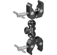 Holders Clamps - SMALLRIG 5331 DOUBLE HEAD CRAB-SHAPED CLAMP 5331 - quick order from manufacturerHolders Clamps - SMALLRIG 5331 DOUBLE HEAD CRAB-SHAPED CLAMP 5331 - quick order from manufacturer
