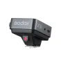 Godox X3Pro C 2.4G touchscreen TTL transmitter for Canon cameras featuring a power indicator and USB-C port