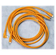Data Cables - Tether Tools USB-C to USB-C 3m 10G Orange TetherPro Optima CUC10G2-ORG - quick order from manufacturerData Cables - Tether Tools USB-C to USB-C 3m 10G Orange TetherPro Optima CUC10G2-ORG - quick order from manufacturer