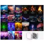 LED VLOG gaisma - K&F Concept K&F RGB Full Color Portable Photography Light 360 2500K - 9900K CRI 96+ Built-in 2000mAh Battery 21 Lighting Effe... - perc šodien Master Foto veikalā un ar piegādi