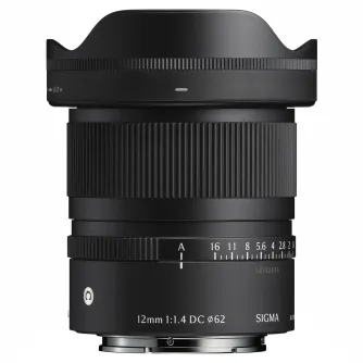 Objektīvi un aksesuāri - Sigma 12MM F/1.4 DC contemporary SONY E-mount APSC platleņa objektīvs noma