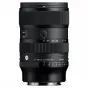 Sigma 17-40mm f/1.8 DC Art objektīvs Canon RF bezspoguļu kamerām ar priekšējo skatu, kurā redzams manuālā fokusa gredzens un apertūras atzīmes