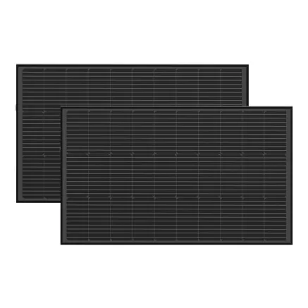Photovoltaic panel set 2x EcoFlow 100W (rigid structure) 5006101005