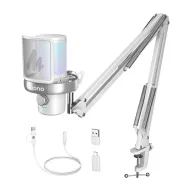 Podcast Microphones - Maono DM40 S Pro microphone (white) DM40 S Pro white - quick order from manufacturerPodcast Microphones - Maono DM40 S Pro microphone (white) DM40 S Pro white - quick order from manufacturer