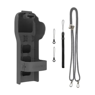 Kameru somas - Sunnylife protective case with strap and lanyard for Osmo Pocket 3 (gray) OP3-K990-GY - ātri pasūtīt no ražotāja