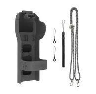 Kameru somas - Sunnylife protective case with strap and lanyard for Osmo Pocket 3 (gray) OP3-K990-GY - ātri pasūtīt no ražotājaKameru somas - Sunnylife protective case with strap and lanyard for Osmo Pocket 3 (gray) OP3-K990-GY - ātri pasūtīt no ražotāja