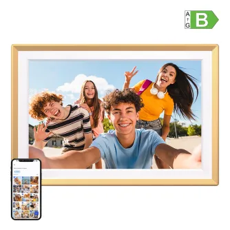 Foto rāmīši - Digital photo frame Arzopa D14 Golden (gold) D14 Golen - ātri pasūtīt no ražotāja