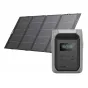 EcoFlow Delta 3 1500 power station with 2x 220W solar panels
