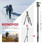 Foto statīvi - NEEWER N55C, carbon fiber tripod - perc šodien Master Foto veikalā un ar piegādi