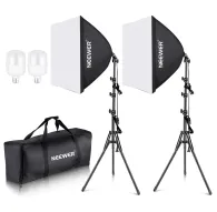 Studio Daylight - NEEWER NK200, 2x 35 watt LED softbox set with tripods - buy today in Master Foto store and with deliveryStudio Daylight - NEEWER NK200, 2x 35 watt LED softbox set with tripods - buy today in Master Foto store and with delivery