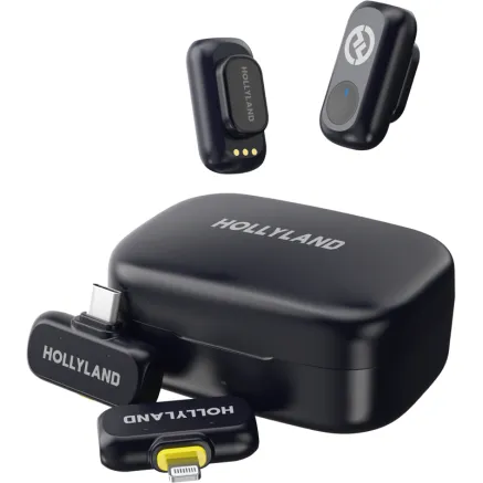 Hollyland LARK A1 Combo-Space Gray USB-C RX + Lightning RX