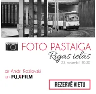 Dāvanas - Fujifilm ielu foto pastaiga 23.11.2025 - rezervācijas biļete - perc šodien Master Foto veikalā un ar piegādiDāvanas - Fujifilm ielu foto pastaiga 23.11.2025 - rezervācijas biļete - perc šodien Master Foto veikalā un ar piegādi