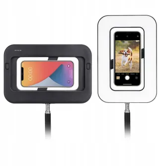 LED VLOG gaisma - Newell Freya LED Lamp with Magnetic Smartphone Mount, 3000mAh Battery - perc šodien Master Foto veikalā un ar piegādi